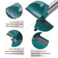 thumbnail image 4 of Uxcell 2 Piezas Broca Forstner 1-3/4" (45mm) Broca de Carburo para Madera Abridor de Agujeros para Bisagras Mango Redondo, 4 of 7