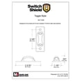 thumbnail image 4 of Switch Shield Switch Shield Clear Light Switch Guard (9 Pack), 4 of 7