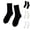 Black, variant on Women's Mid-Calf Wool Blend Socks Soft Breathable Winter Warm Socks for Daily Wear and Gift