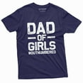 thumbnail image 4 of Dad Of Girls Mens Funny Father'S Day Birthday Tee Shirt For Him Daughters Daddy T-Shirt For Men Unique Gift Idea For Men (4X-Large Grey), 4 of 6