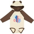 thumbnail image 3 of Inktastic First Birthday- Fourth of July fireworks Boys or Girls Long Sleeve Baby Bodysuit, 3 of 5