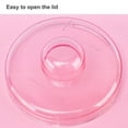 thumbnail image 6 of Visland Hamsters Feeder Small Animals Transparent Automatic Dispenser Auto Dispensers Pet Pellets Food Storage Bowl Easy to Clean, 6 of 9