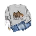 thumbnail image 2 of Anbech Thankful Grateful Blessed Sweatshirt for Women Pumpkin Shirt Graphic Long Sleeve Pullover Christmas Ladies Top, 2 of 3