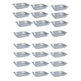 thumbnail image 3 of Wosthever Caja de embalaje desechable de papel de aluminio para alimentos, 12 Uds., único, multiuso, a prueba de aceite, para llevar, para Utensilios de cocina M poco profundo/sin tapa, 3 of 6
