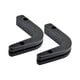 thumbnail image 1 of 2 soportes para mancuernas de pared para máquinas de gimnasio Negro, 1 of 9
