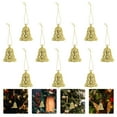 thumbnail image 5 of FRCOLOR 12pcs Plastic Bell Ornaments for Christmas Tree Festive Hanging Decorations, 5 of 10