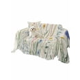 thumbnail image 2 of Spring Floral Couch Cover for 2 Cushion Couch, Summer Flower Botanical Farmhouse Washable Love Seat Sofa Covers Slipcover, Throw Sofa Covers for Pets, Furniture Protector 71"x102", 2 of 9