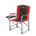 thumbnail image 3 of Kamp-Rite Chaise de Camping pour Directeur Portable avec Table et Porte-Gobelet, Rouge/noir, 3 of 3