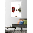 thumbnail image 2 of Marvel Deadpool & Wolverine - Mask and Claws One Sheet Wall Poster with Magnetic Frame, 22.375" x 34", 2 of 5