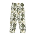 thumbnail image 5 of Haiem Vintage Animals Palm Tree Women's Pajama Pants Ultra Lightweight Pjs Bottoms Sleepwear Bottom Pants With Pocket Drawstring-X-Large, 5 of 7