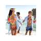 thumbnail image 2 of 40 Piezas Collaresy Pulseras Hawaiano Flores Para Fiesta Xtellar multicolor, 2 of 4
