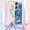 thumbnail image 3 of Funda FOXDOCK para Honor 90 con Cuerda Ajustable, Brillo Líquido, Protección Antigolpes y Lente – Ideal para Regalo, 3 of 6