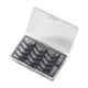 thumbnail image 4 of Caja de almacenamiento de monedas Portamonedas Práctico Premium Portátil Rectángulo Profesional Negro, 4 of 9
