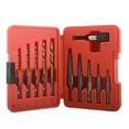 thumbnail image 6 of Screw extractor,Steel Drill Bit Bolt Remover Cobalt Drill Set Included 1pcs Adapter Bolt Screw Remover Remove Left Hand Drill And 1pcs Adapter Drill And 1pcs Bit Screw Remover Screw 5pcs Hss, 6 of 6