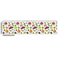 thumbnail image 3 of Ambesonne Fruit Fabric by the Yard Upholstery, Grapes Kiwi Watermelon Berry, 5 Yards, White and Multicolor, 3 of 5