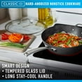 thumbnail image 6 of Calphalon Classic Hard-Anodized Nonstick Cookware, 12" Jumbo Fryer Pan with Lid, 6 of 6