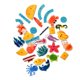 thumbnail image 2 of Juguetes de piscina, juguetes para bebés, juguetes para niños pequeños, juguetes de baño EVA para bebés - Animales del océano, juguetes flotantes para el baño, divertidos y educativos, juego de baño E, 2 of 9