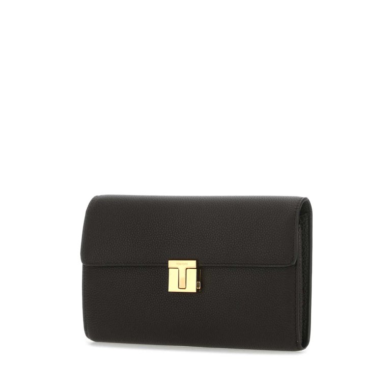 Tom Ford Logo Pouch in Gray for Men