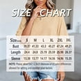 thumbnail image 3 of Morttic Women's Solid Color Short Sleeve Round Neck T-Shirt – Loose Fit Breathable Top, Summer Casual & Vacation Essential Beige，S, 3 of 3