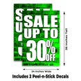 thumbnail image 2 of Sale Up To 30 Percent Off (24" X 36") Vinyl Decal Only (Pack of 2) |Sign|Sticker|Poster, 2 of 4