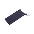 thumbnail image 2 of Estuche portátil de piel sintética para gafas con llavero – Estuche suave para gafas de sol para hombres y mujeres, organizador de gafas para viajes y uso diario., 2 of 6