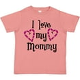 thumbnail image 3 of Inktastic I Love My Mommy Hearts Boys or Girls Toddler T-Shirt, 3 of 5