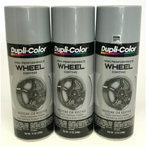 Duplicolor HWP101 - 3 Pack Wheel Coating Spray Paint Silver - 12 oz