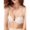 thumbnail image 5 of ZAXARRA Women’s Mesh Bralette, Soft Lightly Padded Wireless Bra Adjustable Spaghetti Strap Everyday Bra, 5 of 5