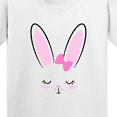 thumbnail image 4 of Inktastic Easter Bunny Girl Face Youth T-Shirt, 4 of 5