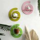 thumbnail image 2 of Wooden Wall Shelves Colorful Display Stand Art Wall, 2 of 5