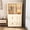 62.2×36.22inch style B, variant on Wohh Portable Wardrobe Closet with Magnetic Doors & Hanging Rod, White Foldable Plastic Clothes Storage Organizer Cabinet with Cubes, 10 Hangers & Wheels for Baby, Kids, Dorm, Bedroom