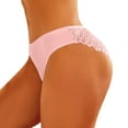 thumbnail image 2 of Itsame Womens Briefs, Breathable Stretch Sexy Lace Ladies Underwear Pink XL, 2 of 5