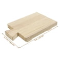 thumbnail image 2 of SHOWERORO Wood Display Pedestal Wooden Tray for Bathroom Beige Storage 1Pcs, 2 of 8