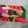 thumbnail image 5 of Watermelon Gym Towel with Storage Bag, 72.8"x26.8", Suitable for Yoga, Pilates, Fitness, etc. - Yoga Mat Towel, Gym Towels, Gym Towel, 5 of 6