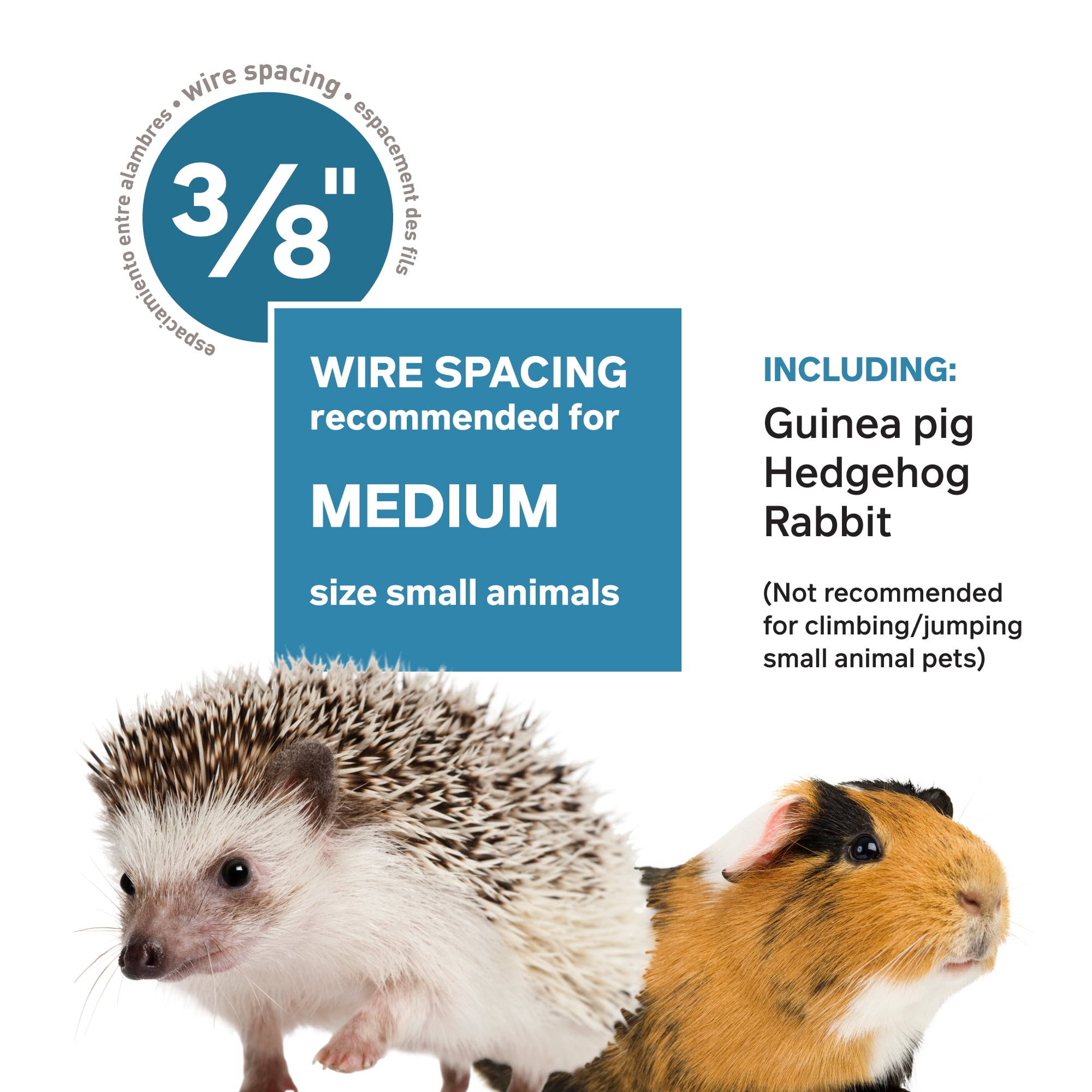 Prevue Pet Products Multi-Color 8-Panel Small Animal Pet Playpen