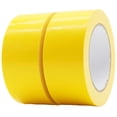 thumbnail image 1 of czcpp-2 Pack Ruban Adhésif Usage Intensif, Épaisseur 7,5 Mil, 2 Pouces x 30 Yards, Flexible, Sans Résidu, Imperméable et Résistant aux Déchirures à la Main, Multi-Usage pour Intérieur & Extérieur, Jaune, 1 of 4