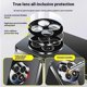 thumbnail image 3 of For OnePlus 13 Case Electroplating PC Phone Back Cover with Camera Lens Protector - Titanium, 3 of 5
