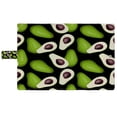 thumbnail image 3 of PKQWTM Avocado Pattern Tile Green Vegetable Book Cover Book Protector Book Sleeve Book Pouch Book Bag 6x9 inch, 3 of 4