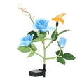 thumbnail image 6 of Solar-Powered LED Rose Flower Lamp for Yard & Lawn Decor, 6 of 8