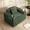 Green + 1 Seat, variant on 41.3" Boneless Corduroy Cloud Sofa, Lounge Chair for Living Room, with 2 Cup Holders & Side Pockets, No Assembly Required, Gray