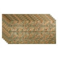 thumbnail image 1 of FASÄDE Traditional 2 Decorative Vinyl 2ft x 4ft Glue Up Ceiling Panel in Copper Fantasy (5 Pack), 1 of 5
