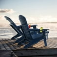 thumbnail image 4 of PAOLFOX Adjustable Backrest and Folding Adirondack Chair with Ottoman, 4 of 9