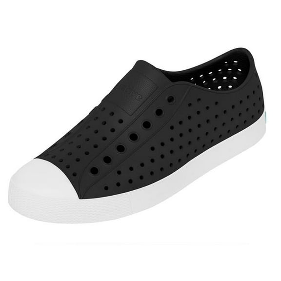 Jefferson Adult Shoes, Jiffy Black & Shell White - Size M5 & W7