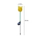 thumbnail image 3 of Xihbxyly Cosas Por Menos de 5 Dolares Luces Decorativas Solares para Jardín, Luces de Molino de Viento En Tulipanes Simulados, Luces Solares para Suelo de Exterior Que Pueden Bailar En Viento, 3 of 7