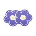 thumbnail image 2 of Car Storage Cushion Car Dashboard Car Mounted Perfume Seat Pad Mobile Phone Storage High Temperature Double Flower, 2 of 6