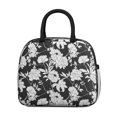 thumbnail image 2 of Womens Pioneer Flower Floral Print Pattern Lunch Box for Work,Insulated Lunch Bag for Women,Loncheras Para Mujer,Leakproof Adult Lunch Bag for Work,Beach,Travel,Picnic,Camping, 2 of 7