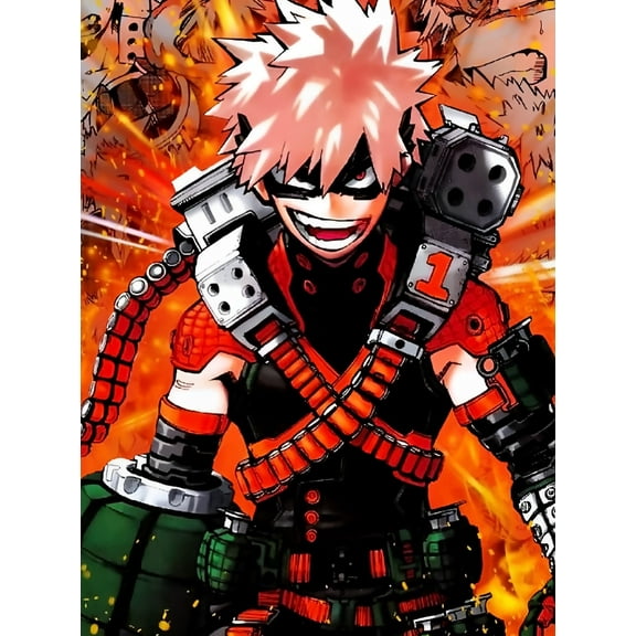 Paint by Numbers for Adults -My Hero Academia (7) - Drawing Paintwork DIY Paint by Number Kits Art Crafts for Home Wall Decor 16"x20"