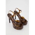 thumbnail image 2 of Women's Open Toe Ankle Strap Ultra High Heels, 2 of 6