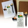 thumbnail image 4 of Funny Dumpster Fire Ballpoint Pen Acrylic Keychain Bookmark Set Funny Dumpster Fire Set Bookmark And Pen Set For Writing Enthusiasts 5ml Stationery Organizer Portable, 4 of 5