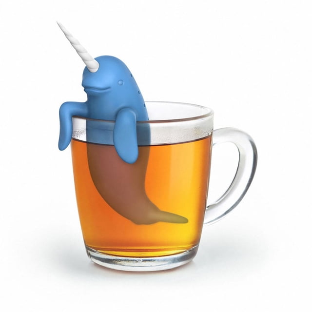 Infusor de té Fred & Friends Spiked Tea Color azul